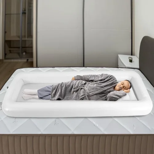 Miniatura 8 de Bañera inflable médica, bañera de cama, bomba de aire eléctrica Bañera de PVC, ducha de cama para pacientes con tina reducida