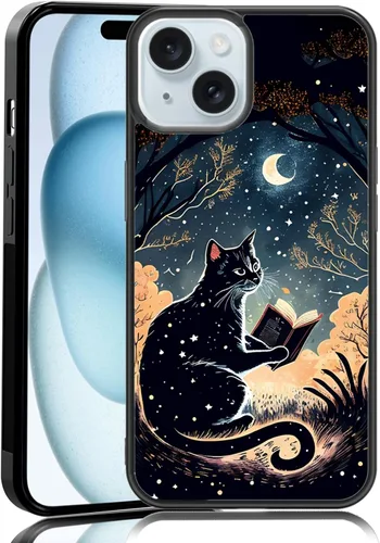 Miniatura 83 de Elegante funda de teléfono con diseño de gato Marie compatible con iPhone 11, funda de encaje dorado para iPhone, a prueba de golpes, rosa fucsia