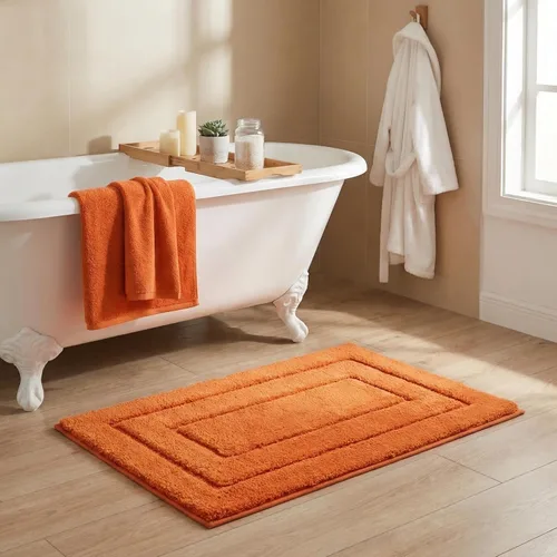 Miniatura 47 de GRANNY SAYS Alfombras de baño antideslizantes, lavables, extra suaves y absorbentes de agua para baño, alfombra de baño peluda de felpa, alfombra