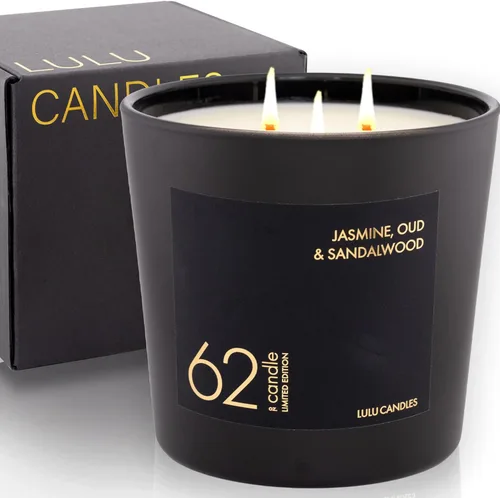 Miniatura 71 de Lulu Candles Sexy Man Vela perfumada de lujo en tarro de soja Vertida a mano en los Estados Unidos Altamente perfumada y duradera