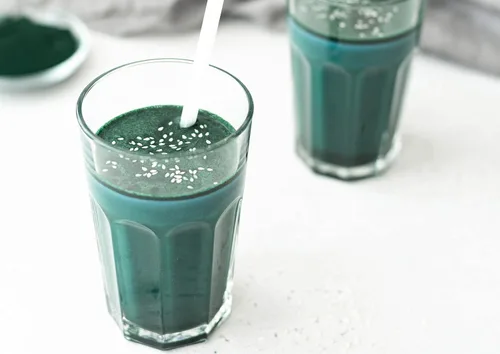 Miniatura 6 de Food to Live Mezcla de polvo de algas orgánicas, 4 onzas, mezcla de espirulina y clorella 50/50, sin OMG, rica en clorofila, cruda, pura, vegana