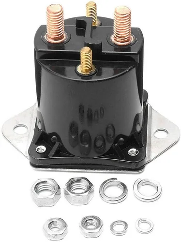 Solenoide de arranque de coche Club de 12 V, solenoide de carrito de golf a gas para Club Car 1984 en adelante DS/04+ precedente solenoide de gas