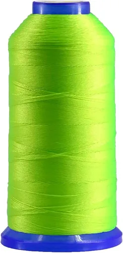 Miniatura 17 de Selric [1300 yardas/26 colores disponibles] Tex 90 Hilo de nailon unido para costura de cuero 280D/3 T90#92 Hilo de tapicería resistente para cuero