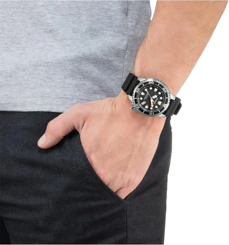 Miniatura 6 de Citizen Mens Analogue Eco-Drive Watch with a Rubber Band Promaster Marine