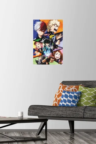 Miniatura 2 de My Hero Academia - Póster de pared con alfileres