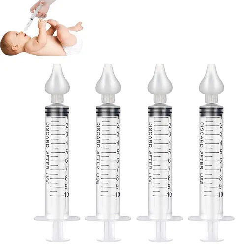 Aspirador nasal para bebés, sistema de enjuague sinusal profesional para bebés, limpiador nasal portátil, dispositivo de enjuague rápido para bebés