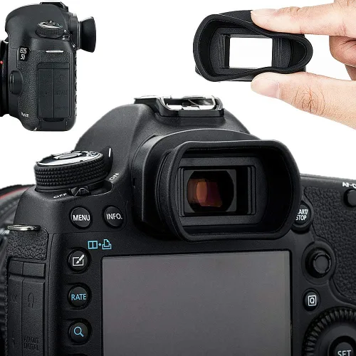 Miniatura 18 de Kiorafoto - Visor ocular de silicona suave extendido, especialmente diseñado para la cámara sin espejo Canon EOS R10