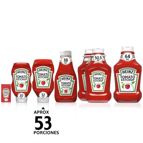 Miniatura 6 de Heinz Kétchup de tomate (botella de 32 oz/907.19 g)