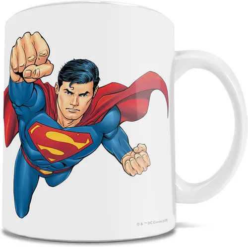 Miniatura 5 de Trend Setters Superman – Dad – Con licencia oficial – Taza de cerámica blanca de 11 onzas – perfecta para regalar o coleccionar WMUG795
