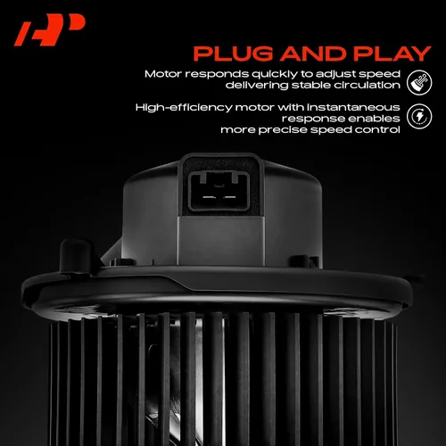 Miniatura 4 de A-Premium Conjunto de motor de ventilador de calentador HVAC compatible con vehículos Chevy, GMC, Pontiac y Saturn - Captiva Sport, Equinox