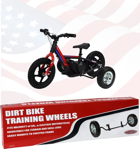 Miniatura 28 de Ruedas Hardline Products USA para niños pequeños: ruedas de entrenamiento para bicicletas de equilibrio Stacyc, KTM, Husqvarna, GAS GAS
