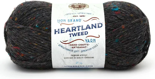 Miniatura 65 de Lion Brand Yarn Heartland Yarn - Hilo multicolor para tejer, tejer y tejer, paquete de 3, color congaree