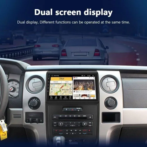 Miniatura 2 de Radio de coche para Ford F150 2009-2014 con Carplay inalámbrico Android Auto, actualización de pantalla táctil de 9 pulgadas para estéreo de coche