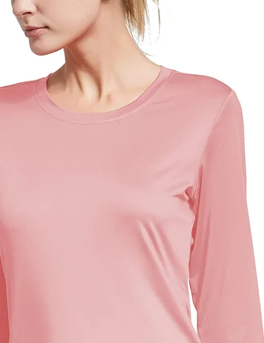Miniatura 3 de BALEAF Women's Long Sleeve Running Shirts Workout Tops Athletic Active Quick Dry Soft Lightweight