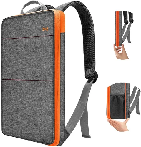 Miniatura 10 de ZINZ Mochila delgada y expandible para laptop con funda de 15, 15.6 y 16 pulgadas, bolsa resistente a derrames para notebooks, estuche