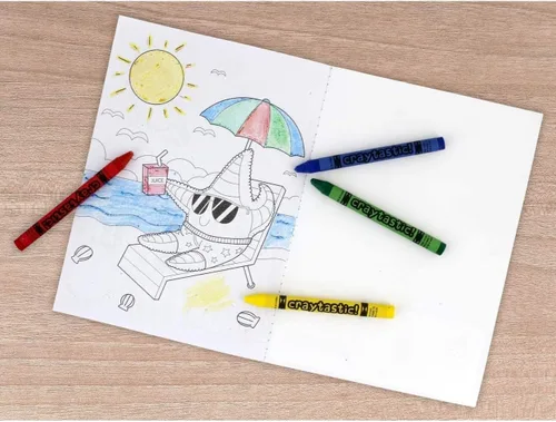 Miniatura 8 de Craytastic! 75 juegos de 4 paquetes en violonchelo (300 crayones a granel de alta calidad en paquetes individuales) – Seguridad probada y no tóxica