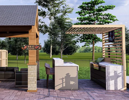 Miniatura 4 de Letrero de metal retro de hojalata vintage adecuado para cocinar al aire libre y barbacoas, letrero de metal multiusos para uso en interiores