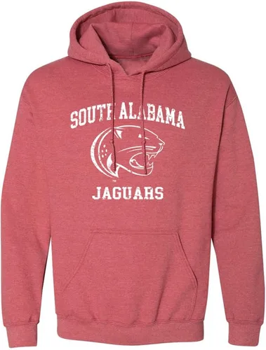 Miniatura 33 de Sport Your Gear Sudadera con capucha retro envejecida con licencia oficial de la NCAA para el día del juego, ropa para fanáticos Kent Navy Heather