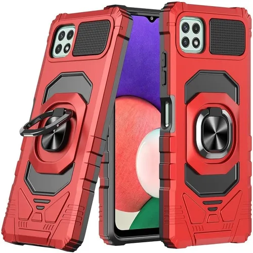 Miniatura 7 de SOGA Funda compatible con Boost Mobile Celero 5G+ Plus 2023 con protector de pantalla de vidrio templado [grado militar] anillo de montaje