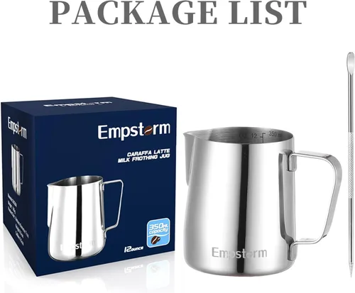Miniatura 6 de Máquina de café expreso 20 bares, 2 en 1 con espumador de leche, varita de vapor, accesorios de café expreso, jarra de espuma de leche de acero
