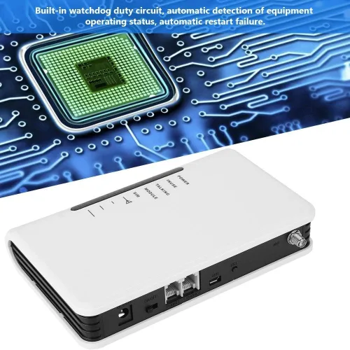 Miniatura 4 de Terminal inalámbrico fijo LED Quad-Band GSM 850/900/1800/1900MHz alarma, para teléfonos fijos, alarmas, cajas de grabación (US)