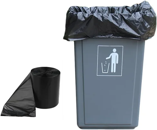 Miniatura 7 de Bolsa de basura de cocina de 10 galones, forros negros para papeleras, 170