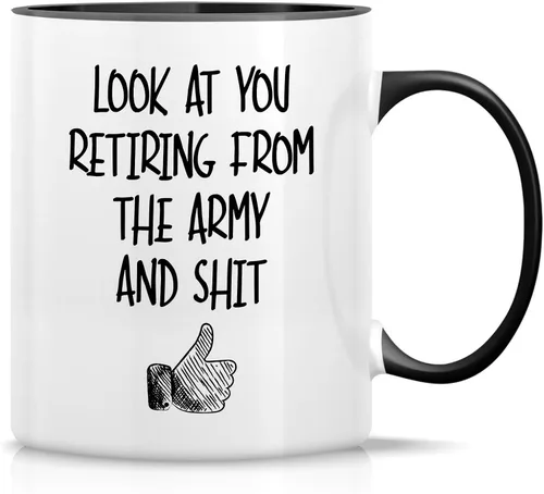 Miniatura 41 de Retreez Taza divertida – Horario de jubilación Do Whatever the Fxxx - Taza de café de cerámica de 11 onzas, divertida, sarcasmo, sarcástico