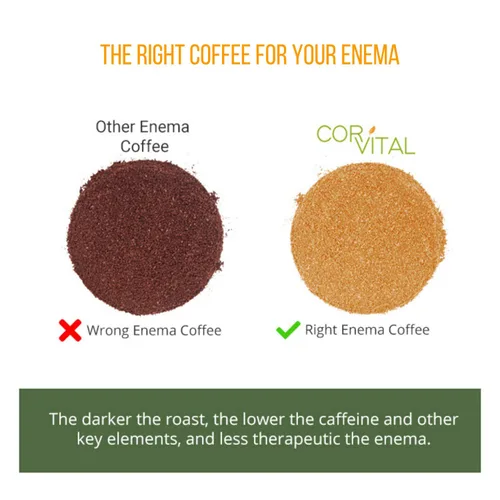 Miniatura 4 de Cor-Vital Enema de café de 5 libras, el mejor café orgánico para enema, café de enema orgánico, terapia aprobada por Gerson, limpieza desintoxicante