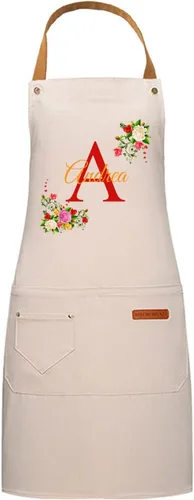 Miniatura 11 de DIY Custom Name & Initial Kitchen Apron for Men & Women