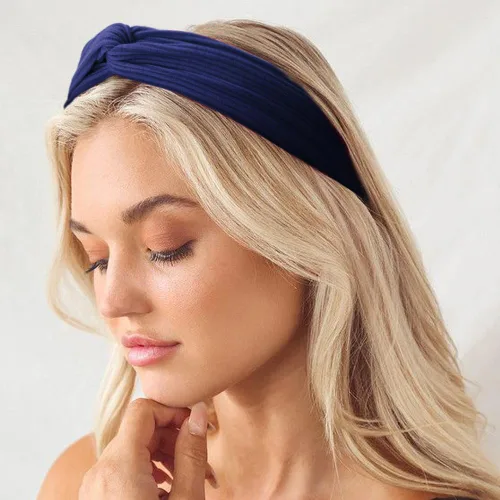 Miniatura 66 de DRESHOW Paquete de 8 diademas anudadas para mujer, con tiras cruzadas, antideslizantes, bohemias, trenzadas, accesorios para el cabello