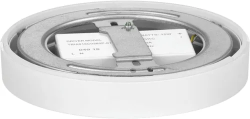 Miniatura 4 de Progress Lighting Edgelit - Soporte para superficie LED de 7 pulgadas, colección Everlume, para interiores, P810015-030-30, blanco