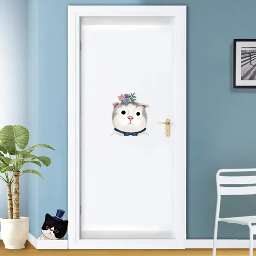 Miniatura 2 de 4 piezas gigantes negros googly Wiggle Eyes de 5 pulgadas (5.1 in) con autoadhesivo para decoración de manualidades hechas a mano