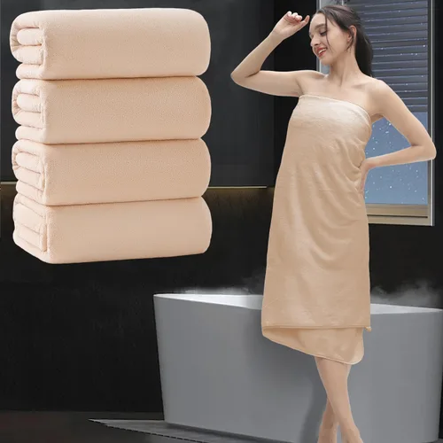 Sábana de Baño Extra Grande de 4 Piezas (35"x70") - Sábana de Baño Ultra Suave de Tamaño Grande, Juego de Sábanas de Baño para Baño de Hotel, Sábana