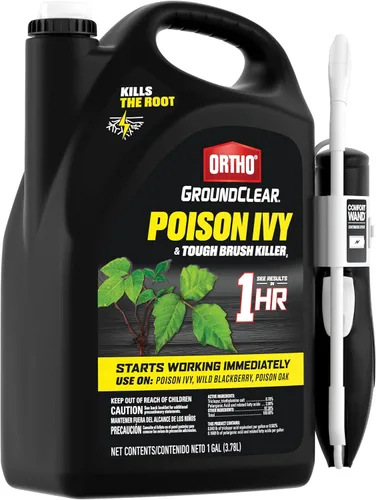 Miniatura 5 de Ortho GroundClear Poison Ivy & Tough Brush Killer3 - Spray mata malezas listo para usar con varita cómoda, 1 gal.