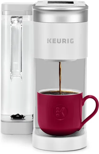 Keurig K-Supreme SMART Cafetera de una sola porción con compatibilidad WiFi, 4 tamaños de preparación y depósito extraíble de 66 onzas, compatible