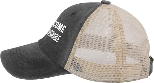 Miniatura 3 de Sombrero de ganso divertido sombrero de ganso tonto en el sombrero de camionero suelto mujeres gorra de malla vintage para verano