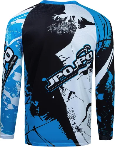 Miniatura 4 de JPOJPO Jersey MX Motocross Jerseys Dirt Bike Downhill Racing Camiseta de equitación verde, forro polar verde con licencia oficial de star wars