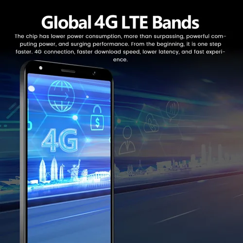 Miniatura 6 de Teléfono Móvil 4G Barato de 5.0 Pulgadas HD, Pantalla Dual SIM, 16GB ROM/SD hasta 128GB, Sistema Operativo Android 10.0, Cámara Dual/Batería Grande