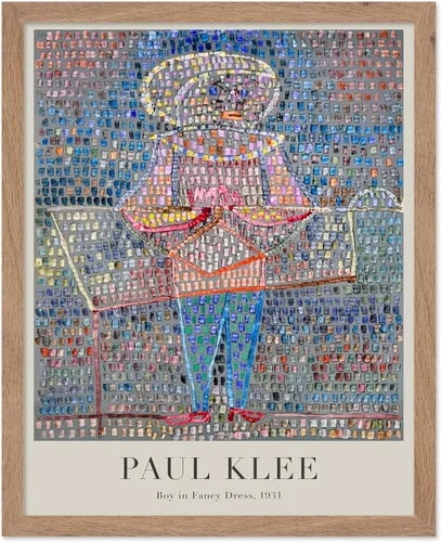 Miniatura 78 de Poster Master Póster vintage de Paul Klee – Impresión retro de cómicos – Arte de dibujo – Arte abstracto – Regalo para hombres y mujeres – Estilo-09