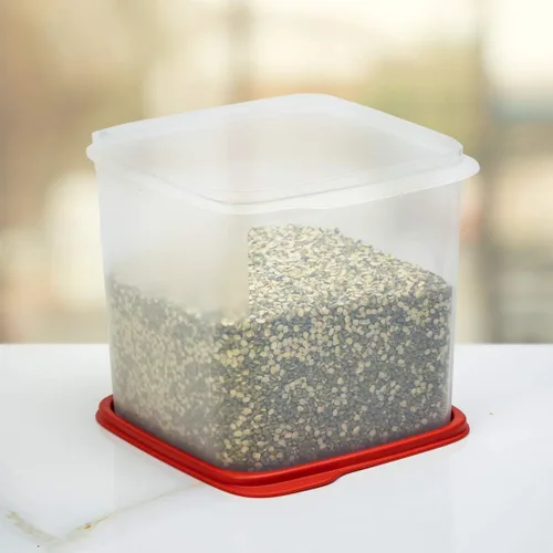Miniatura 3 de Tupperware Contenedor cuadrado Smart Saver, 3,9 litros, el color puede variar