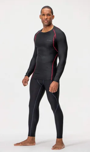 Miniatura 6 de DEVOPS 3 Pack Men's UPF 50+ Long Sleeve Compression Shirts, Water Sports Rash Guard Base Layer, Athletic Workout Shirt