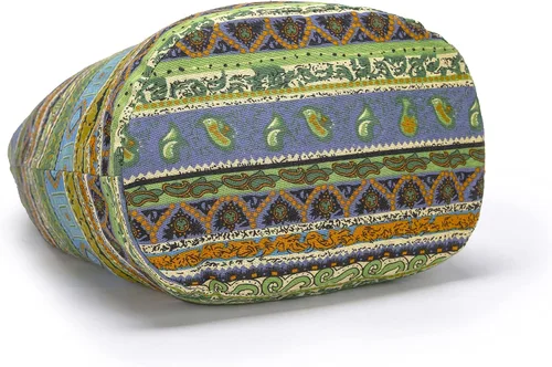 Miniatura 94 de Bolsa de hombro para mujer, de lona en estilo hippie/bohemio para llevar cruzada al hombro, disponible en diferentes colores y estampados