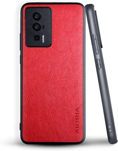 Miniatura 22 de AIORIA Para Xiaomi Redmi Note 12 Pro Plus Case, 6.67 "Pantalla Premium PU Cuero Cover Retro Business Design Funda protectora completa para Xiaomi