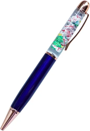 Miniatura 7 de Bolígrafos Divertidos de Alienígena Lindos Flotadores Líquido Flotante Escritura Diario Oficina Bolígrafo Regalo Único Para Mujeres Hombres