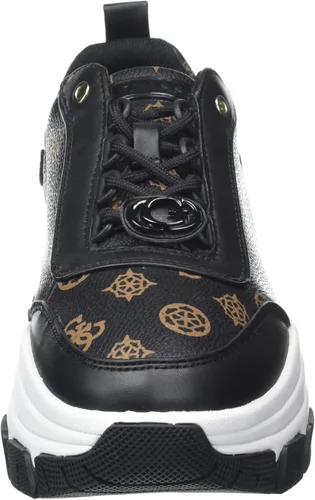 Miniatura 2 de Guess Scarpe Donna Trainers Zeppa Bria Ecopelle browBlack 4g Logo D23GU29 FL7BIRFAL12