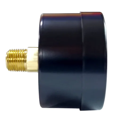 Miniatura 4 de Beduan Medidor de Presión de Aire para Compresor de Aire de 1-1/2" de Dial Montaje Trasero Central, 1/8" NPT, 0-200 PSI