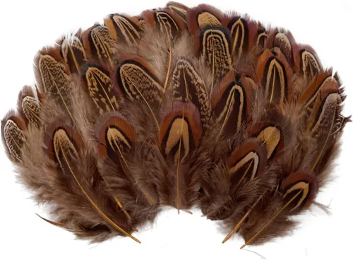 Miniatura 11 de 100 plumas de faisán azul turquesa de 2 a 3 pulgadas para manualidades, decoración de atrapasueños Azul lago