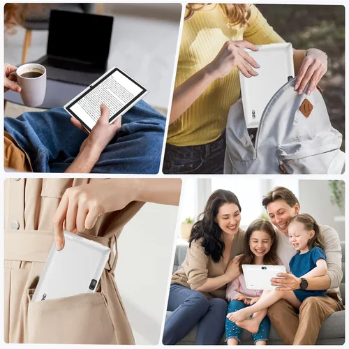 Miniatura 7 de HNVHNV Tablet Android 15 de 7 Pulgadas, 9 GB RAM 32 GB ROM 1 TB Expansión, Procesador Quad-core, Cámara Dual, WiFi 5G/2.4G, Bluetooth, Control Negro