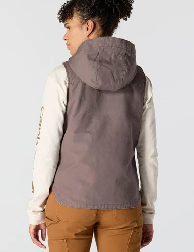 Miniatura 4 de Carhartt Chaleco con capucha de pato lavado para mujer
