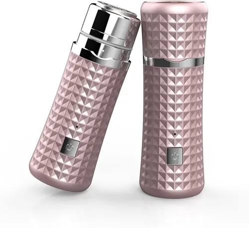 Miniatura 10 de Depilación facial sin dolor para mujeres, afeitadora facial eléctrica, recortadora portátil de melocotón para labios, barbilla y mejillas, Blanco